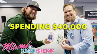 Spending $40,000 at the Miami Card Show!! 🔥 (PART 1)