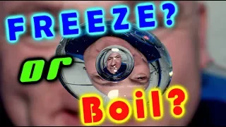 Does Water Boil or Freeze in Space?