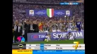 JUVENTUS CELEBRATES THE CHAMPIONSHIP 2013