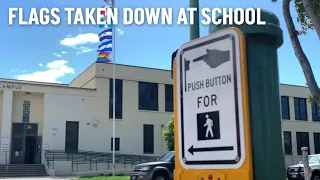 Video Shows Woman Taking Latin American Flags Down at Oakland School