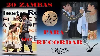 20 ZAMBAS PARA RECORDAR