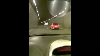 Peugeot 206 Turbo with Megasquirt inside a Tunnel