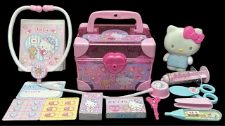 8 Minutes Satisfying With Unboxing Hello Kitty Mini Doctor Set ASMR (No Music)