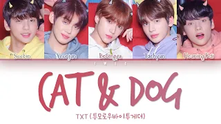 TXT (투모로우바이투게더) - Cat & Dog (Han|Rom|Eng) Color Coded Lyrics/한국어 가사