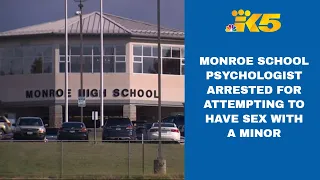 Monroe school psychologist arrested for immoral communication with a minor