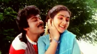 Nee Bugga Video Song | Rustum Telugu Movie Songs | Chiranjeevi, Urvashi | Chiranjeevi Old Hit Songs