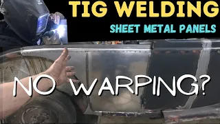 How To TIG Butt Weld Sheet Metal 1939 Zephyr