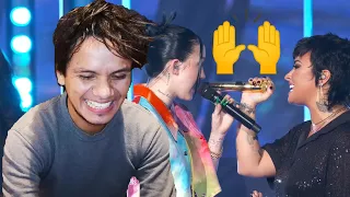 Demi Lovato & Noah Cyrus - Easy (Live at YouTube Pride 2021) [[[REACTION]]]