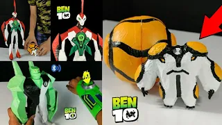 Compilation of 3 Different Ben 10 Aliens you can make at Home