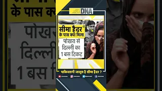 DNA: पाकिस्तानी जासूस है सीमा हैदर? | Seema Haider News | Pakistan | Sachin Seema Love Story