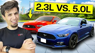 CARE ESTE ADEVĂRATUL FORD MUSTANG?! - 2.3 litri vs. 5.0 litri