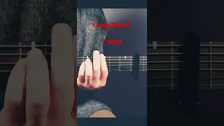 Guitar Lesson Craig David - 7 days 🗓