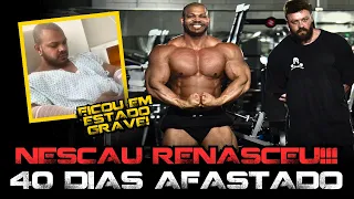 SHAPE INSANO DEPOIS DE 40 DIAS SEM TREINAR - NESCAU ESTÁ DE VOLTA!!!