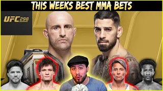 This Weeks Best MMA Bets - UFC 298 Betting Breakdown Volkanovski vs Topuria | Lock of the Week