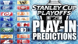 NHL PLAY-IN SERIES PREDICTIONS - 2020 STANLEY CUP PLAYOFFS QUALIFIERS (NHL News & Rumours Today)