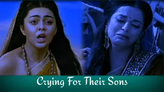 Kunti And Draupadi Similarities|Crying For Their Sons|Part 7