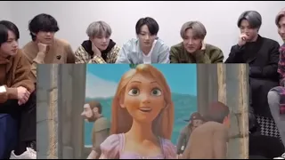 BTS reaction -Rapunzel fmv (closer) 🌻👑