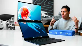 NEW ASUS Zenbook Duo REVIEW - The Coolest Dual Screen Laptop in 2024!