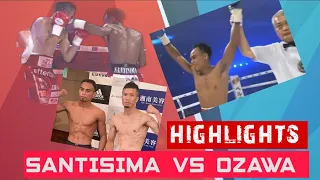 JEO SANTISIMA VS OZAWA highlights winning pinoy