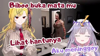 Ketika Kaela ngajarin Biboo cara melihat hantu yang baik dan benar【Hololive ID/EN】