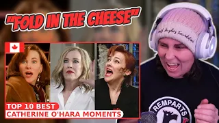 Top 10 Best Catherine O'Hara Moments | Australian Reacts | AussieTash