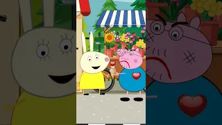 mummy pig caught daddy pig cheating 🥵🥵 #animation #shorts #story #peppapig