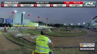 2017 IFMAR Worlds Savox Instant Replay - Turn marshal takes RC car to the forearm