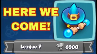 RUSH ROYALE - ROAD TO 6000 TROPHIES! IS THIS THE BEST DECK!?