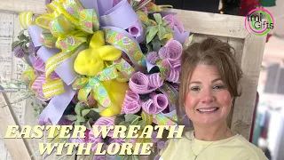 DIY EASTER WREATH 2024/HOW TO MAKE AN EASTER WREATH #diywreath #easterwreath #wreathmaking #wreath