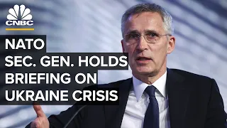 NATO Secretary General Jens Stoltenberg holds briefing on Russia's war in Ukraine  — 3/15/22