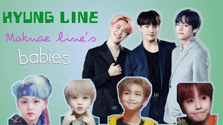 BTS Hyung line being Maknae line's babies
