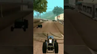 Drive Tractor In Gta Sanandreas #gtasanandreas#gamingshorts#gta#gamingvideos#short