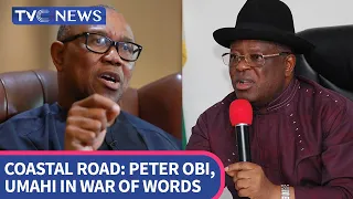 ISSUES WITH JIDE: Peter Obi, Umahi In War of Words Over Coastal Road Project