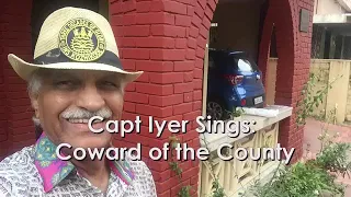 Capt sings Coward of the county Cover