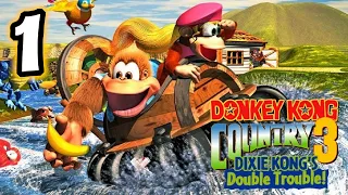 Donkey Kong Country 3: Dixie Kong's Double Trouble! (Part 1)