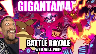 You Fool! | GIGANTAMAX Pokemon Battle Royale And Explanation Reaction