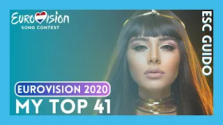 Eurovision 2020 | My Top 41