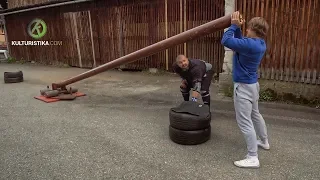 Fingal finger - STRONGMAN sloup vážící 200kg! #6