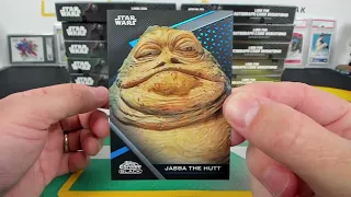 2022 Topps Star Wars Chrome Black 12 Box Case Break #1