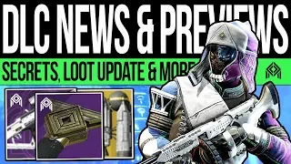 Destiny 2 | DLC NEWS UPDATE! Puzzle Solved, DLC Previews, Loot Pools, Release Time, Exotic Loot!