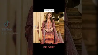 Munira Designer Jacquard Collection '22. Women's Pakistani Stitched Suits. Only £25.