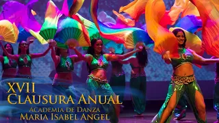 Coreografía Abanicos, Streamers y Clásica | Academia Maria Isabel Angel. Clausura 2019 (Danza Árabe)