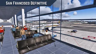 SIA32 Landing at the *NEW* SFD KSFO Definitve - Xplane 11 (w/ replay)