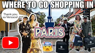 PINAY TRANSGENDER, BINILIHAN NG VERSACE NG KANYANG AFAM | BEST PLACE FOR SHOPPING IN PARIS