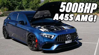 This 500BHP Stage 2 A45S AMG is MAD!