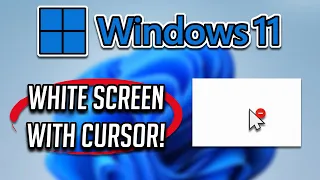 How to Fix White Screen With Cursor On Windows 11 After Login [2023]