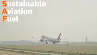 Emirates tests flight powered by sustainable aviation fuel