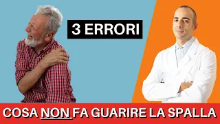 Cosa NON fa guarire un dolore alla spalla (quasi tutti li commettono).