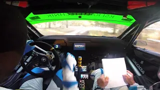 Onboard Lausitz-Rallye 2020 / Julius Tannert (Skoda Fabia Rally2 Evo)