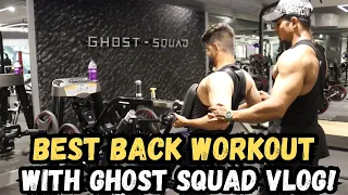 BEST BACK WORKOUT WITH GHOST GHOST VLOG TAMIL | Fayaz | |Chennai fit city |